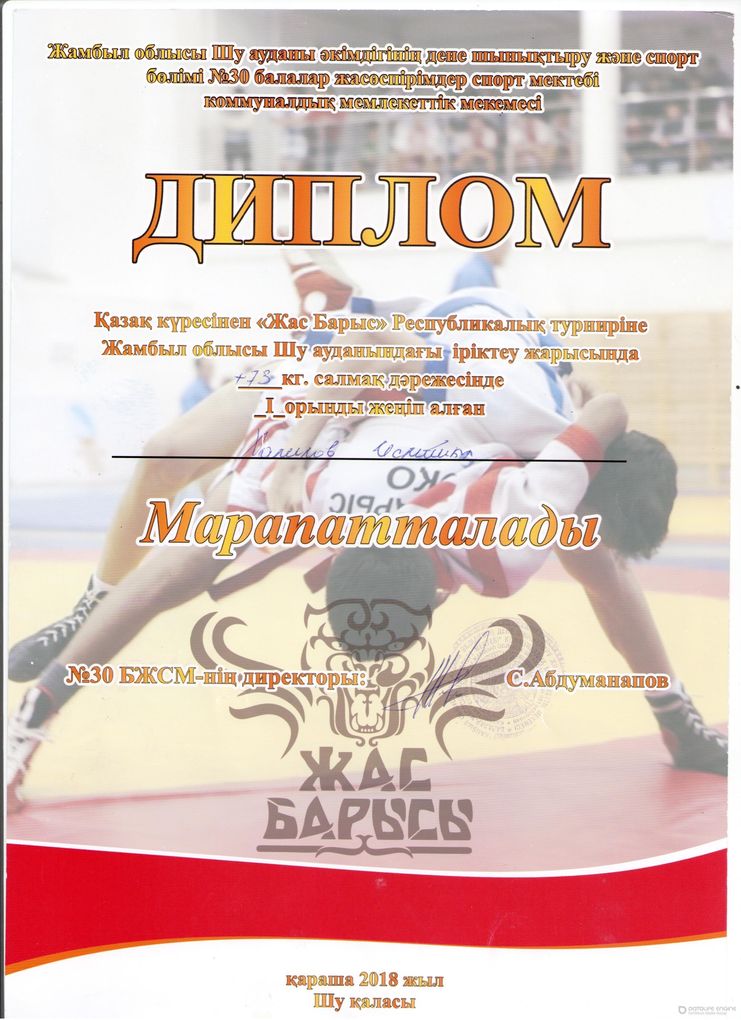 Мектеп жетістіктері 2018-2019 оқу жылы,дипломдар