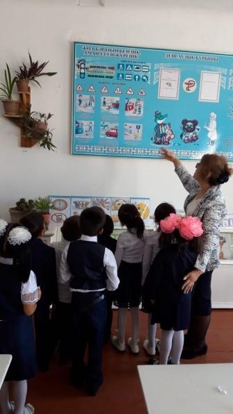 "Қауіпсіз мектеп автобусы" акциясы