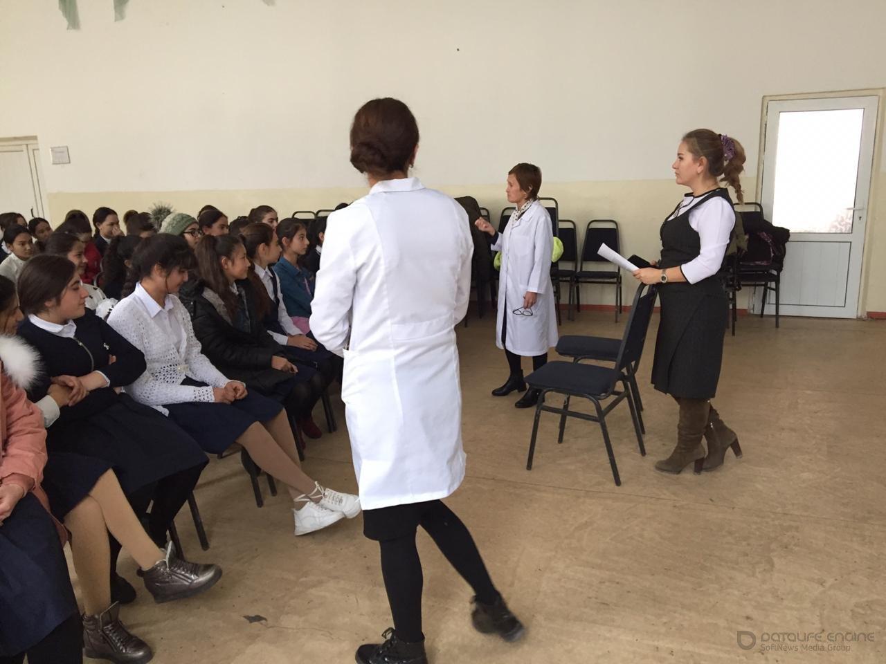  "Қыз бала гигиенасы" тақырыбында жүргізілген іс-шара