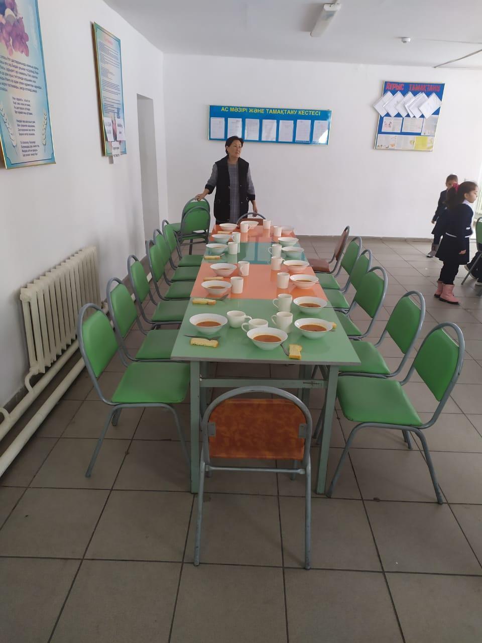 "Мектеп асханасы" республикалық акциясы