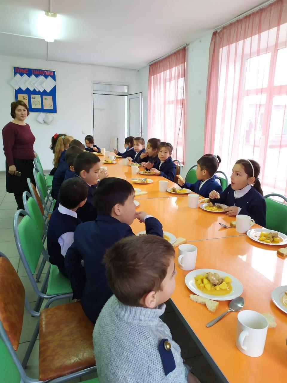 "Мектеп асханасы" республикалық акциясы