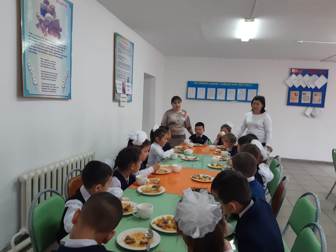 "Мектеп асханасы" республикалық акциясы