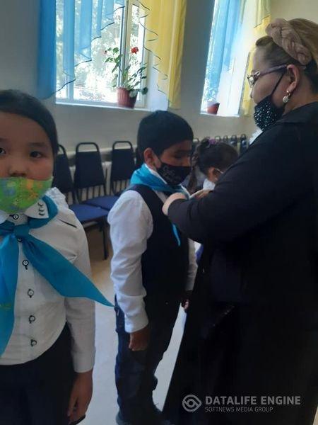 " Жас Ұлан" жасөспірімдер ұйымына қсбылданды